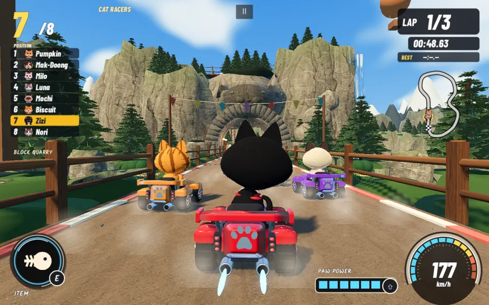 Doodle Rally gameplay capture from the portfolio